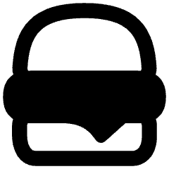 Burger Icon from Flex Remix Set