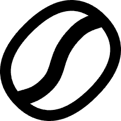 Coffee Bean Icon from Flex Remix Set