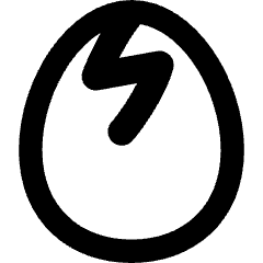 Cracked Egg Icon from Flex Remix Set