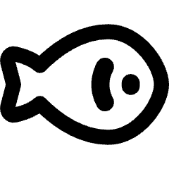 Fish Icon from Flex Remix Set