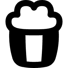Popcorn Icon from Flex Remix Set