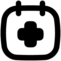 Waiting Appointments Calendar Icon from Flex Remix Set