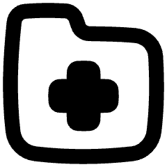Medical Folder Icon from Flex Remix Set
