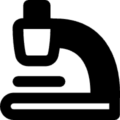 Microscope Observation Sciene Icon from Flex Remix Set