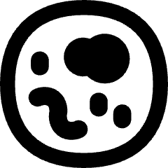 Petri Dish Lab Equipment Icon from Flex Remix Set