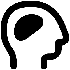 Brain Cognitive Icon from Flex Remix Set
