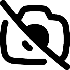 Camera Disabled Icon from Flex Remix Set