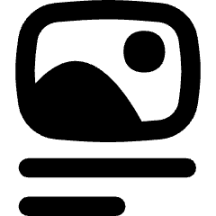 Image Caption Icon from Flex Remix Set