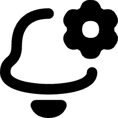 Alarm Setting Gear Icon from Flex Remix Set
