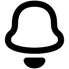 Bell Notification Icon from Flex Remix Set