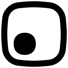 Align Bottom Left Circle Icon from Flex Remix Set