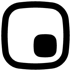 Align Bottom Right Square Icon from Flex Remix Set