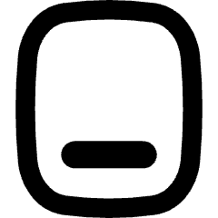 Align Bottom Vertical Icon from Flex Remix Set