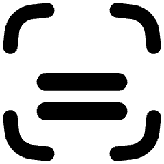 Align Two Bottom Frame Icon from Flex Remix Set