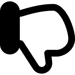 Dislike 1 Icon from Flex Remix Set