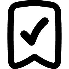 Validated Bookmark Icon from Flex Remix Set