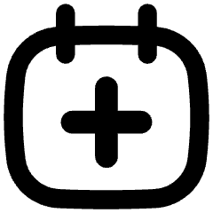 Calendar Add Icon from Flex Remix Set