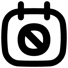 Calendar Block Icon from Flex Remix Set