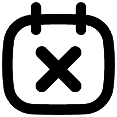 Calendar Disable Icon from Flex Remix Set