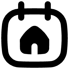 Calendar Home Icon from Flex Remix Set