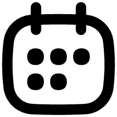 Calendar Mark Icon from Flex Remix Set