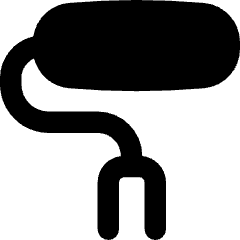 Roller Paintbrush Icon from Flex Remix Set
