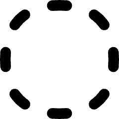 Select Circle Area 1 Icon from Flex Remix Set