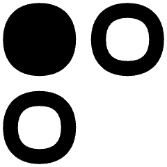 Dashboard Circle Three Icon from Flex Remix Set