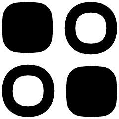 Dashboard Mix Circle Square 2 Icon from Flex Remix Set