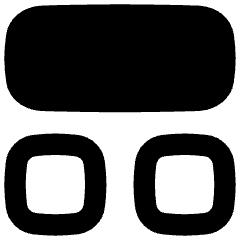Dashboard Square Horizontal Rectangle 1 Icon from Flex Remix Set