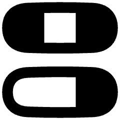 Dashboard Vertical Pills 4 Icon from Flex Remix Set