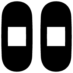 Dashboard Vertical Pills Thirds Icon from Flex Remix Set