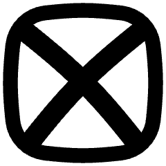 Rectangle Frame Icon from Flex Remix Set