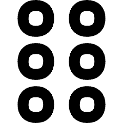 Reorder Dots Vertical Icon from Flex Remix Set