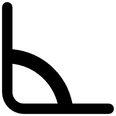 Rotate Angle 90 Icon from Flex Remix Set