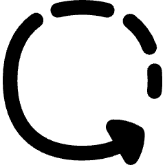 Rotate Left 2 Icon from Flex Remix Set