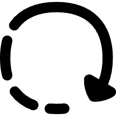 Rotate Right 3 Icon from Flex Remix Set