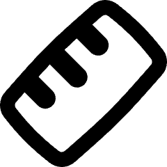 Ruler Icon from Flex Remix Set