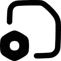 Document Setting Bolt Nut Icon from Flex Remix Set