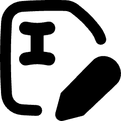 Edit PDF Icon from Flex Remix Set