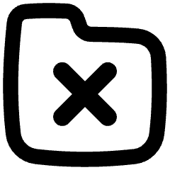 Folder Remove Icon from Flex Remix Set