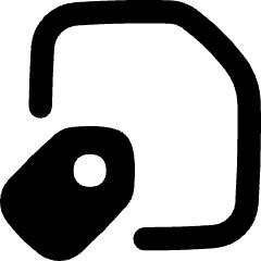 Label File Tag Icon from Flex Remix Set
