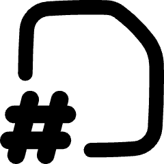 Page Number Icon from Flex Remix Set