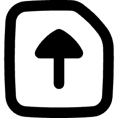 Upload File Icon from Flex Remix Set