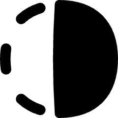 Flip Horizontal Circle 2 Icon from Flex Remix Set