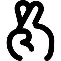 Fingers Cross Icon from Flex Remix Set