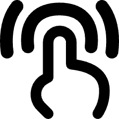 One Finger Double Tap Icon from Flex Remix Set