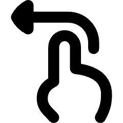 Swipe Left Icon from Flex Remix Set