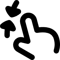 Zoom Out Icon from Flex Remix Set