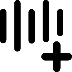 Voice Increase Icon from Flex Remix Set